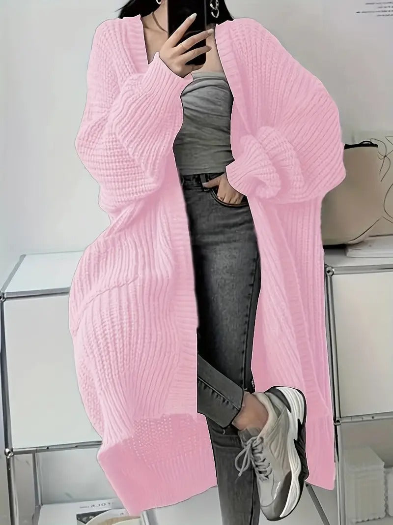 ModeGeist | Zeitloser Komfort Offener Pullover