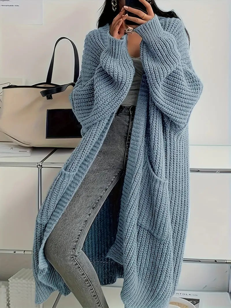 ModeGeist | Zeitloser Komfort Offener Pullover