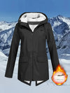 ModeGeist | Wasserdichte Jacke mit Kordelzug