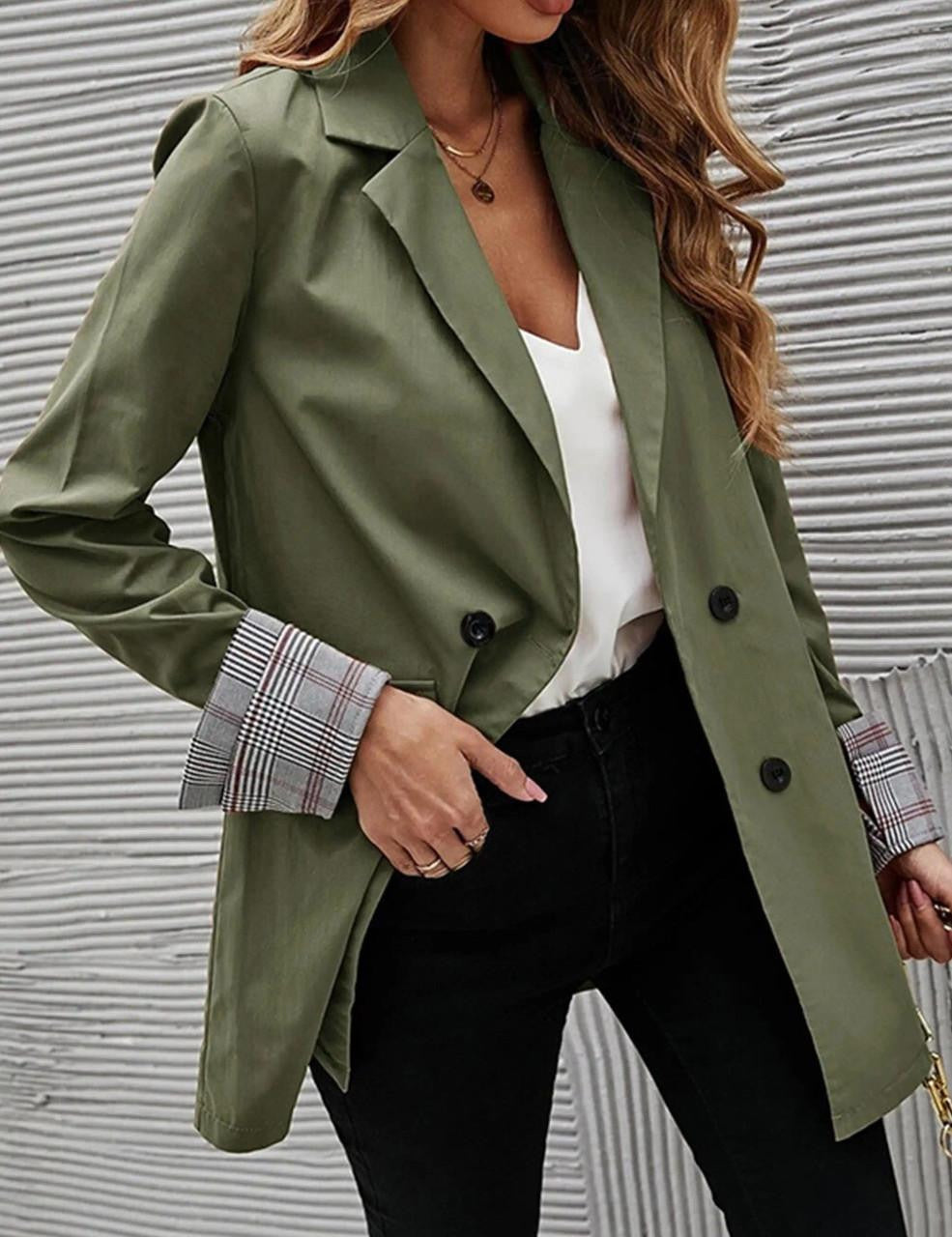 ModeGeist | Blazerjacke mit Manschetten für Damen