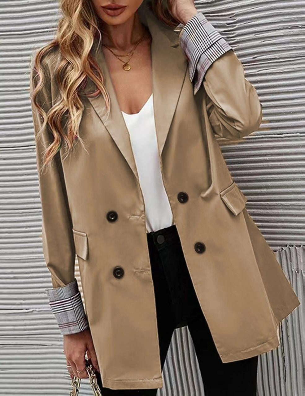 ModeGeist | Blazerjacke mit Manschetten für Damen