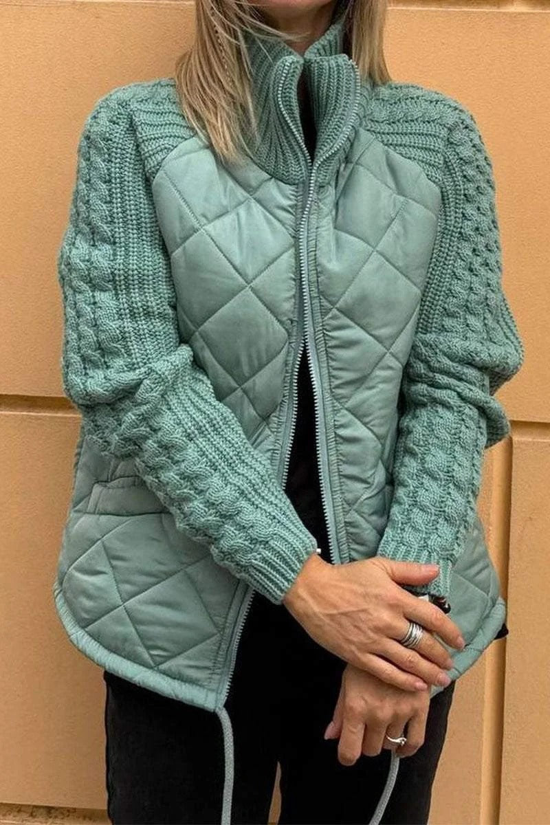 ModeGeist | Trendige Damenjacke mit Reißverschluss für Den Herbst
