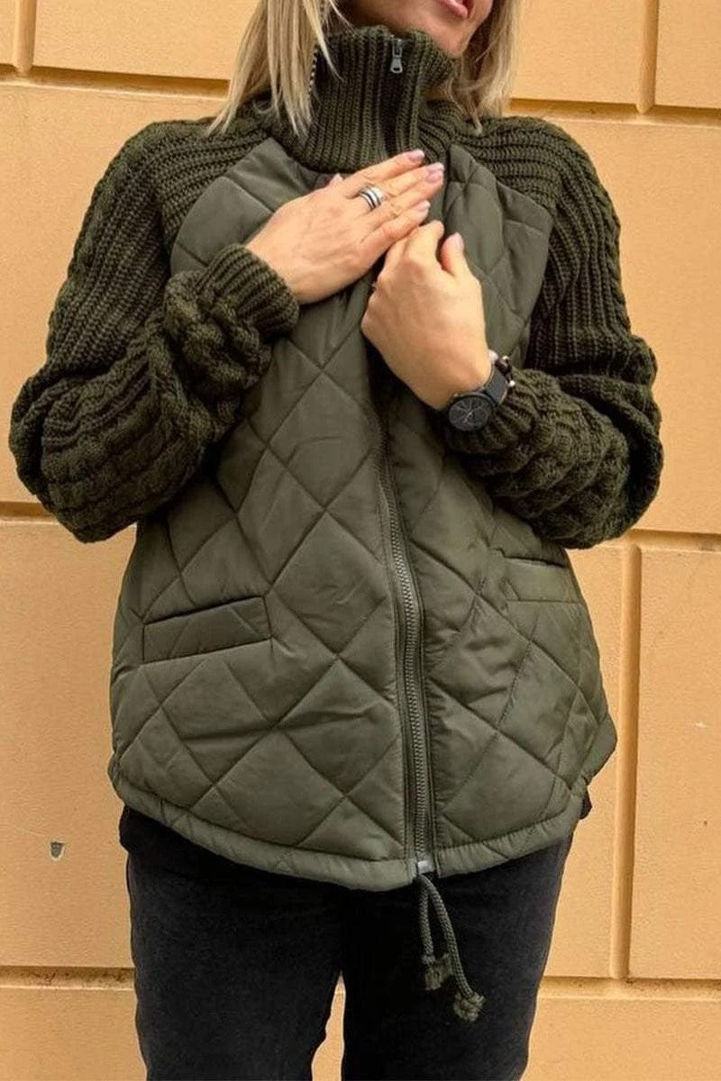 ModeGeist | Trendige Damenjacke mit Reißverschluss für Den Herbst