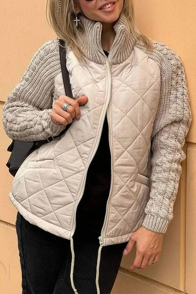 ModeGeist | Trendige Damenjacke mit Reißverschluss für Den Herbst