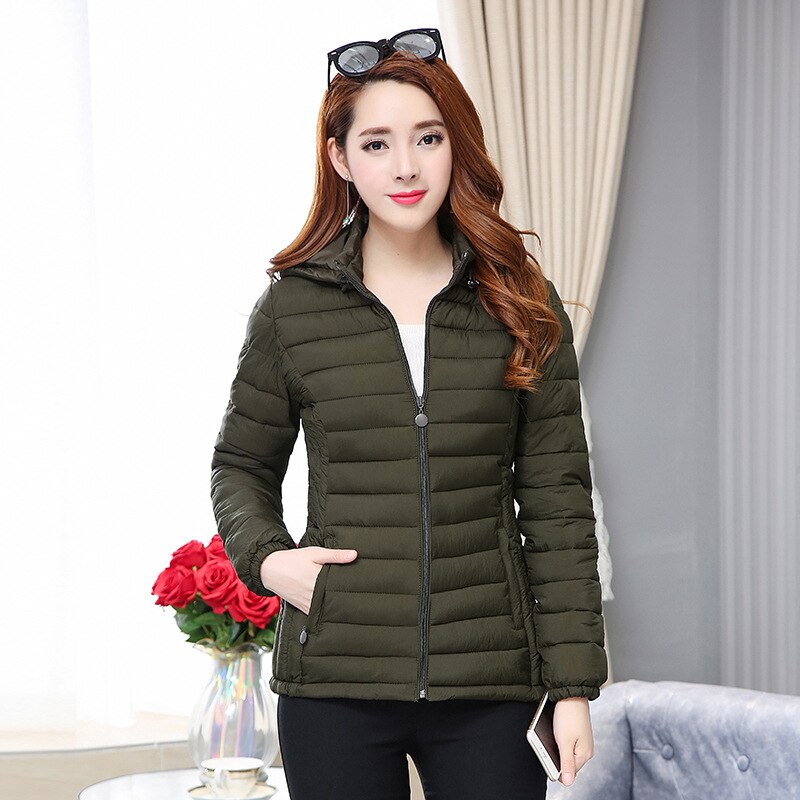 Koviss Winterjacke mit Kapuze