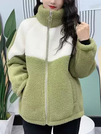 Kuschelige Fleecejacke für kalte Wintertage von Fudus