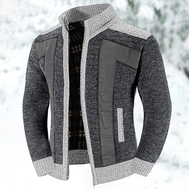 Korinda: Vielseitige Strickjacke mit Zipper