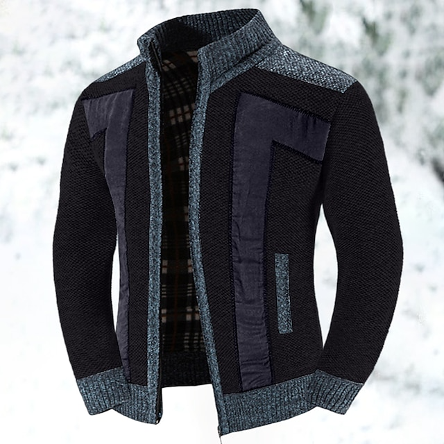 Korinda: Vielseitige Strickjacke mit Zipper