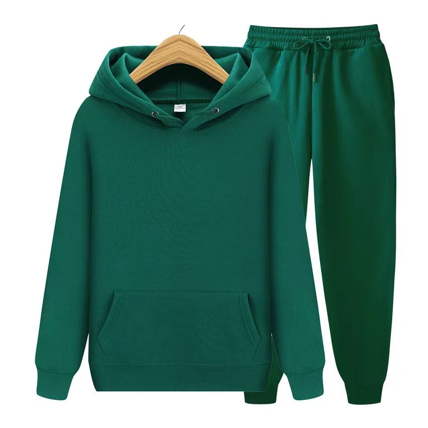 Klassischer Kapuzen-Trainingsanzug Unisex