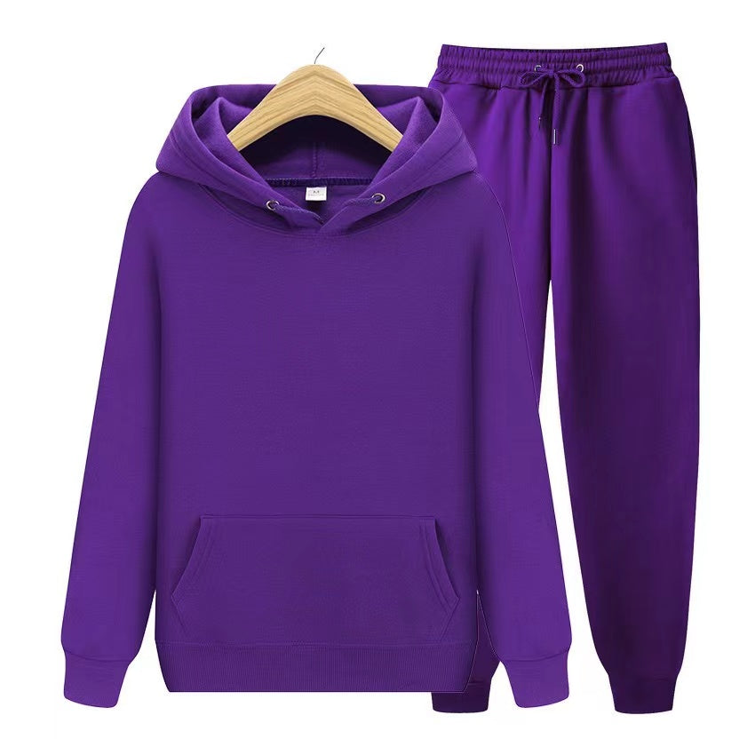 Klassischer Kapuzen-Trainingsanzug Unisex