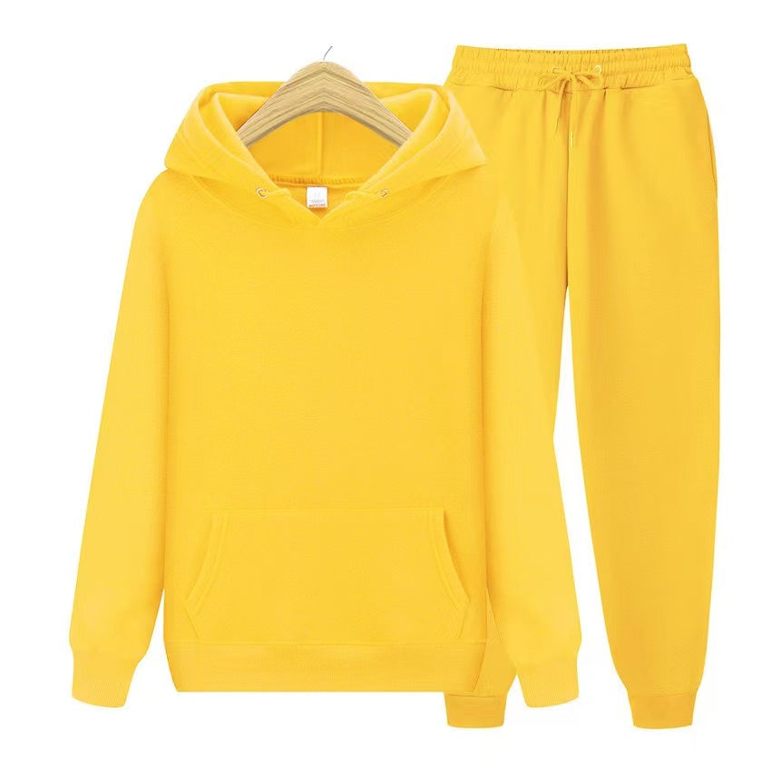 Klassischer Kapuzen-Trainingsanzug Unisex