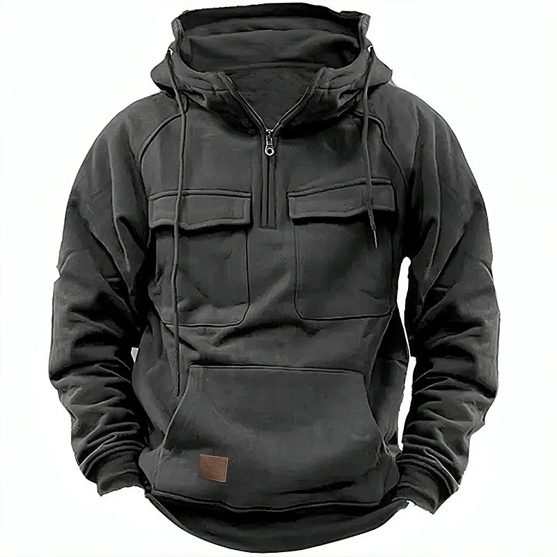 Stilvoller warmer Kapuzenpullover von Fudus