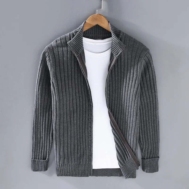 Hochwertige Herren-Freizeitjacke aus Strick - Tico