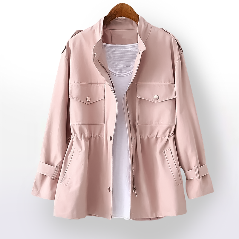 ModeGeist | Damen Taillierter Trenchcoat
