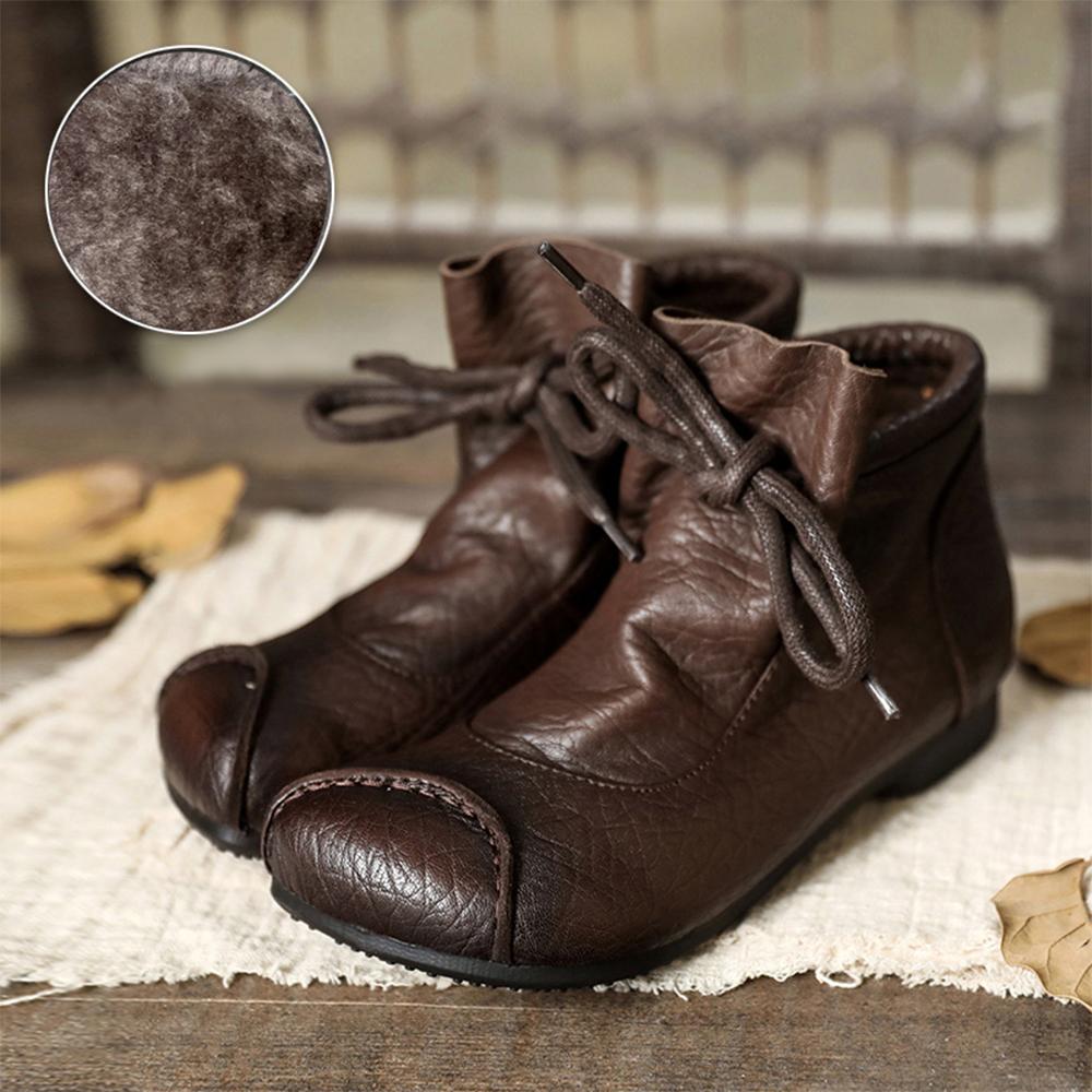 MODEGEIST Damen Ankle Boots Slip-On Design Casual Stiefeletten