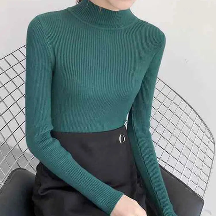 ModeGeist | gerippter Wollpullover für Damen