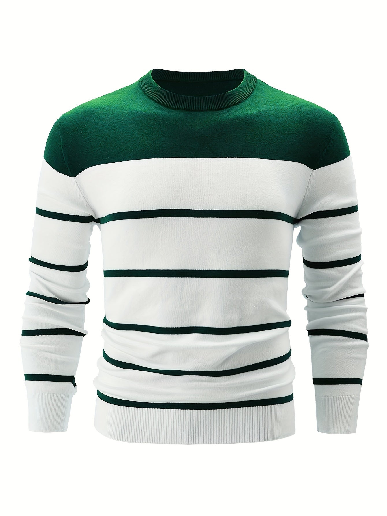 ModeGeist | Gestreifter Pullover Baumwolle Klassisch und Komfortabel