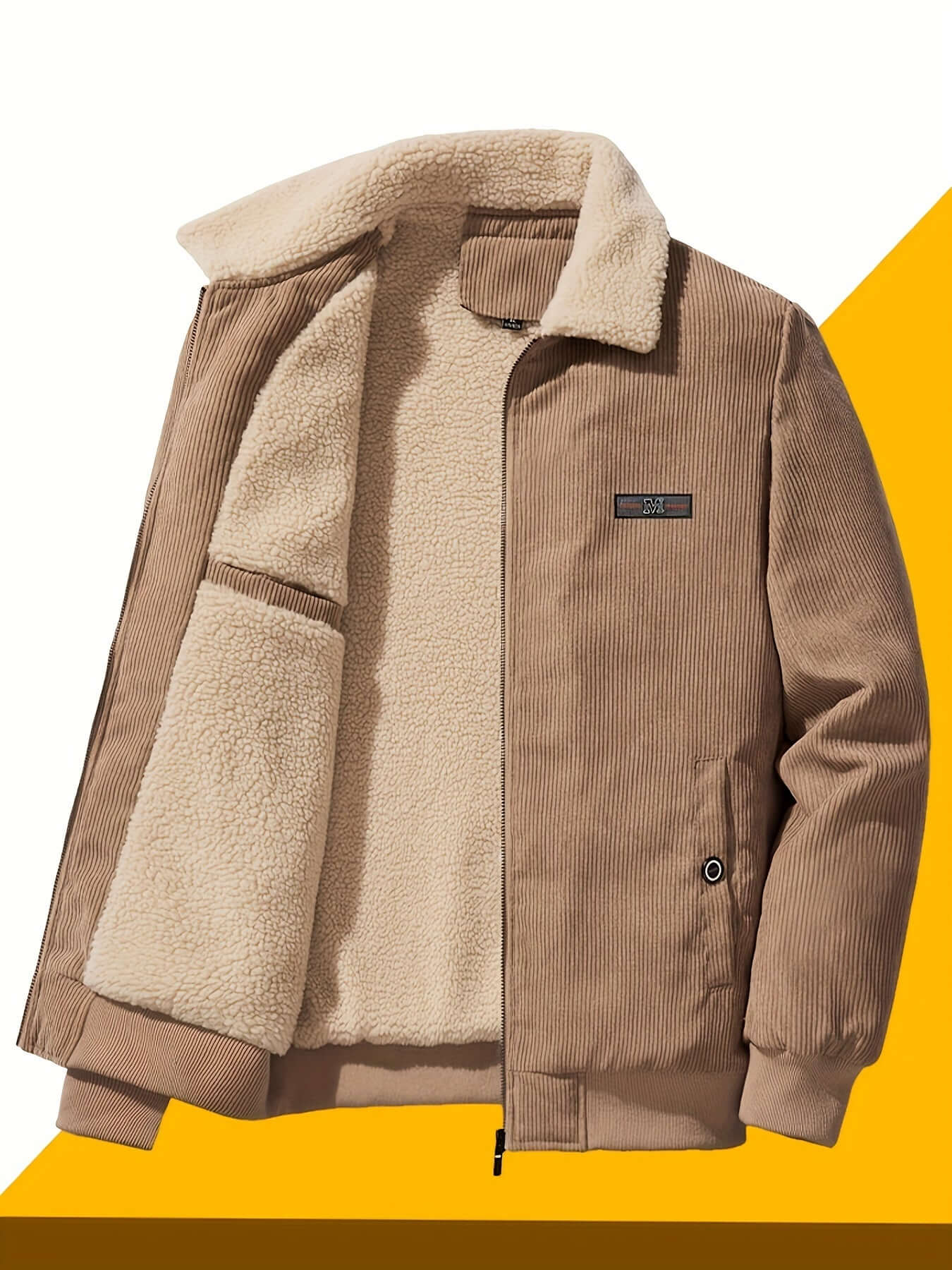 ModeGeist | Herren Warme Winterjacke - Dicke Steppjacke