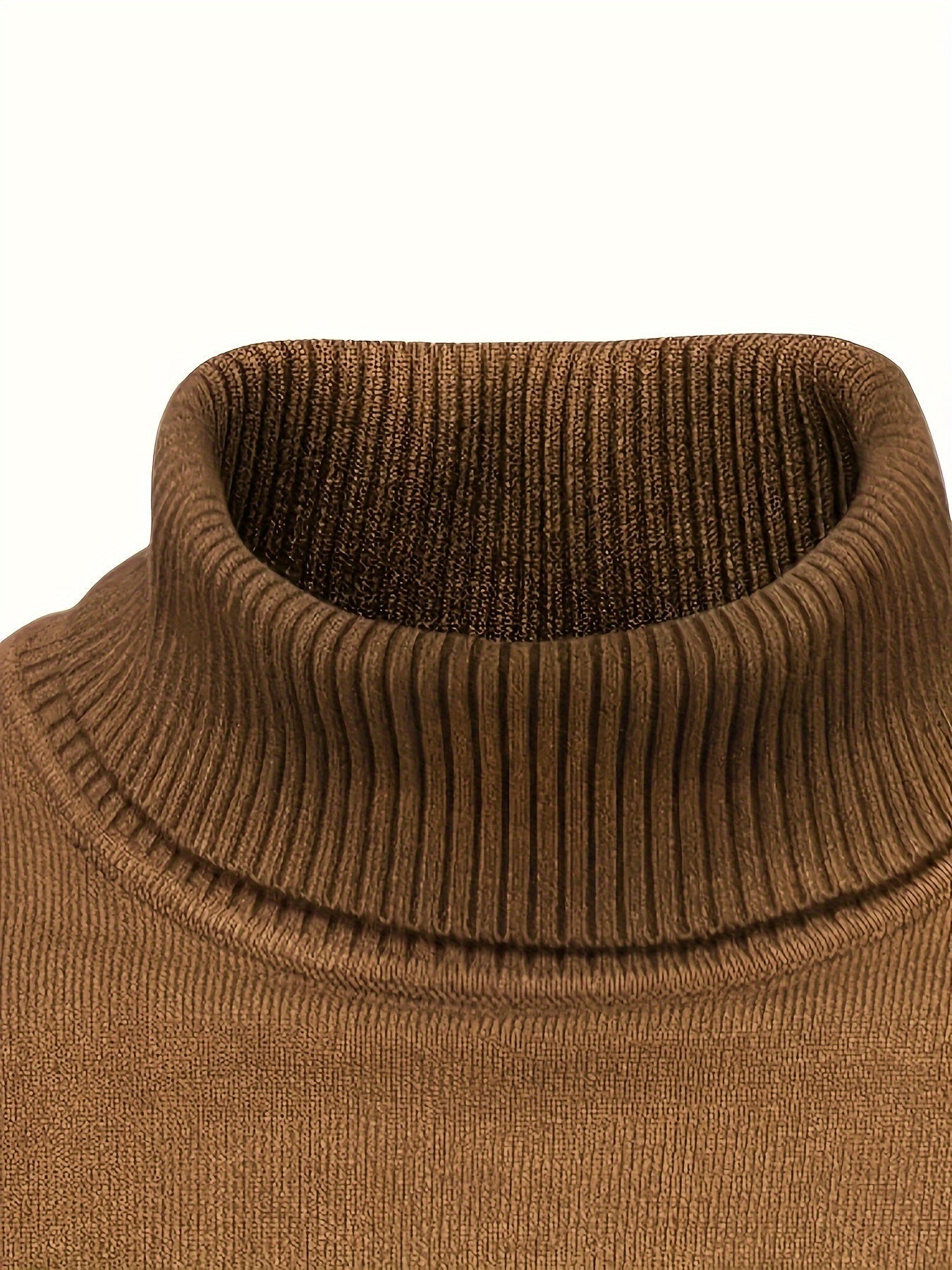 ModeGeist | Klassischer Rollkragenpullover Weich und Stilvoll Wollmischung
