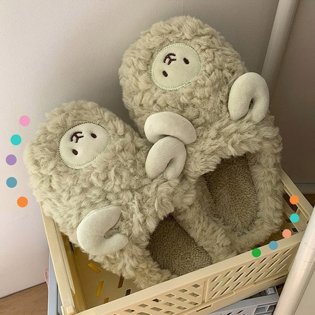 ModeGeist | Bequeme Damen Hausschuhe mit Tiermuster
