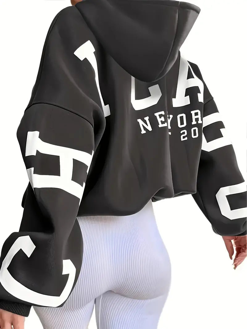 Bequemer, eleganter Kapuzenpullover von Fudus