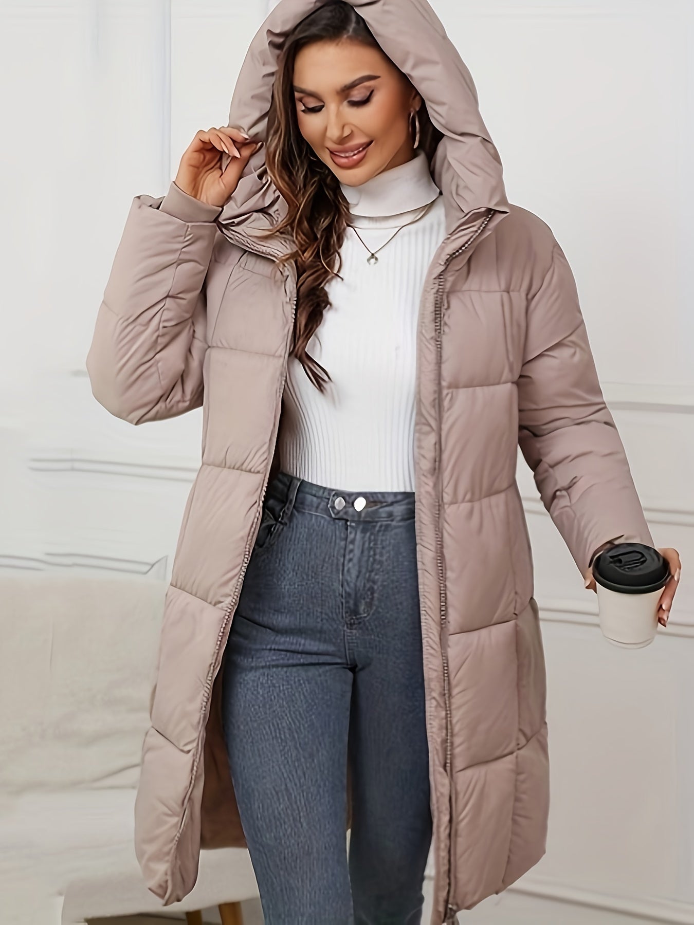 ModeGeist | Lässig Warme Kapuzenpullover für Damen Ideal für Herbst Winter