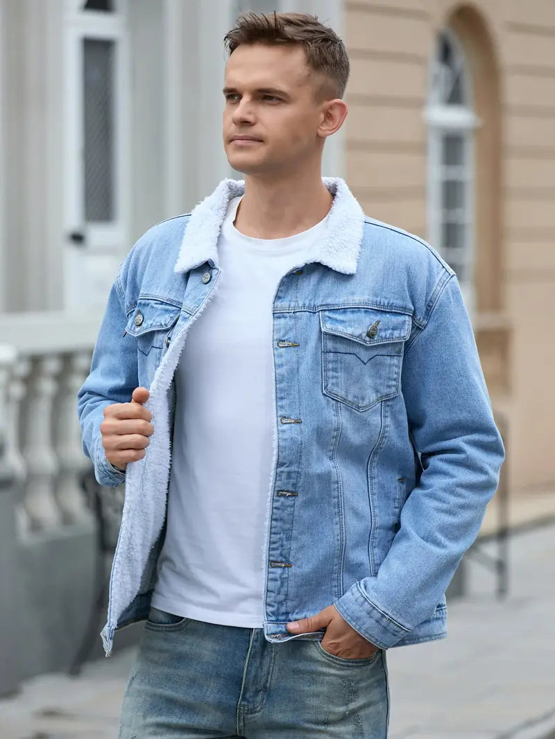 ModeGeist | Jeansjacke Casual für Herren