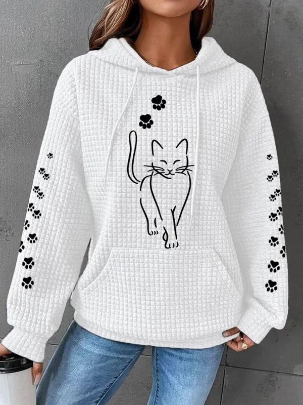 Fudus: Klassischer, eleganter Kapuzenpullover