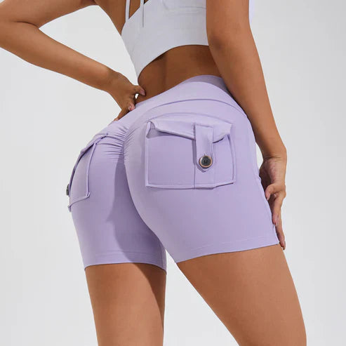 Louisa High-Waist Shorts with a Butt Lift Effect