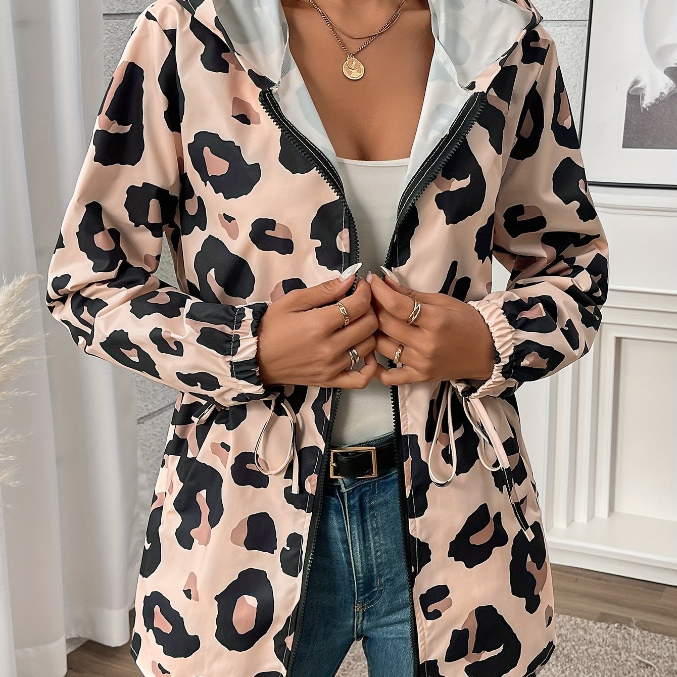 ModeGeist | Gedruckte Frauenjacke Pilar