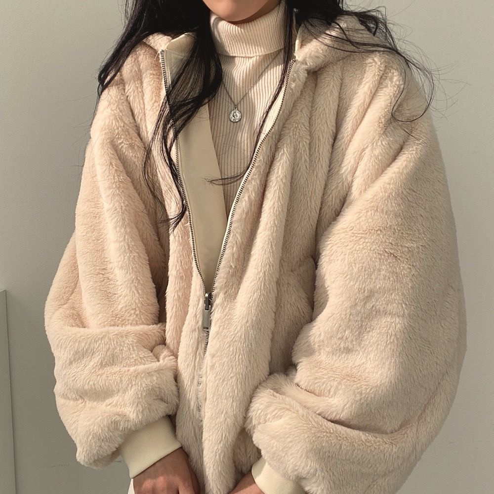 ModeGeist | Wendeblouson mit Kapuze für Damen