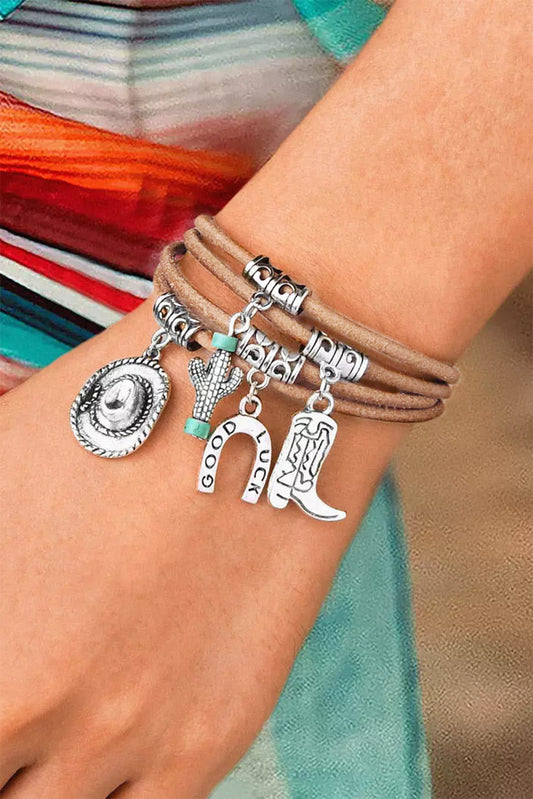 MODEGEIST Damen Mehrschichtiges Armband Einzigartiges Design