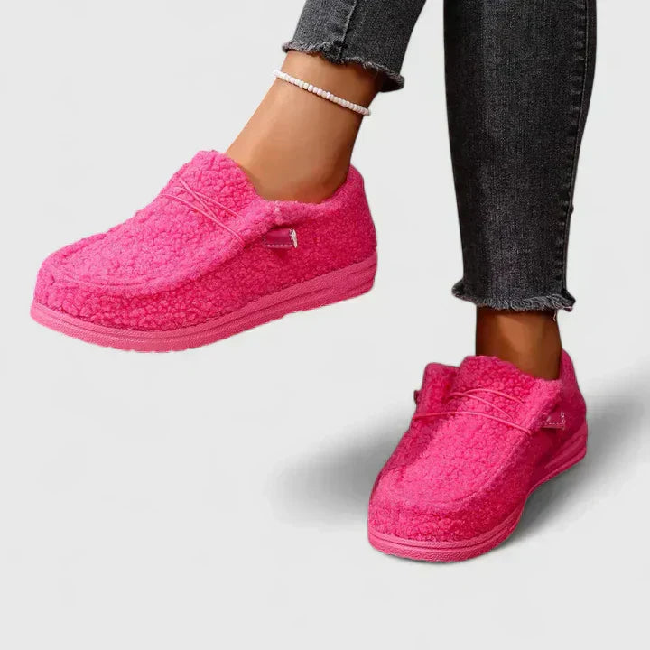 MODEGEIST Damen Loafer bequeme Passform vielseitiger Stil Casual-Schuhe