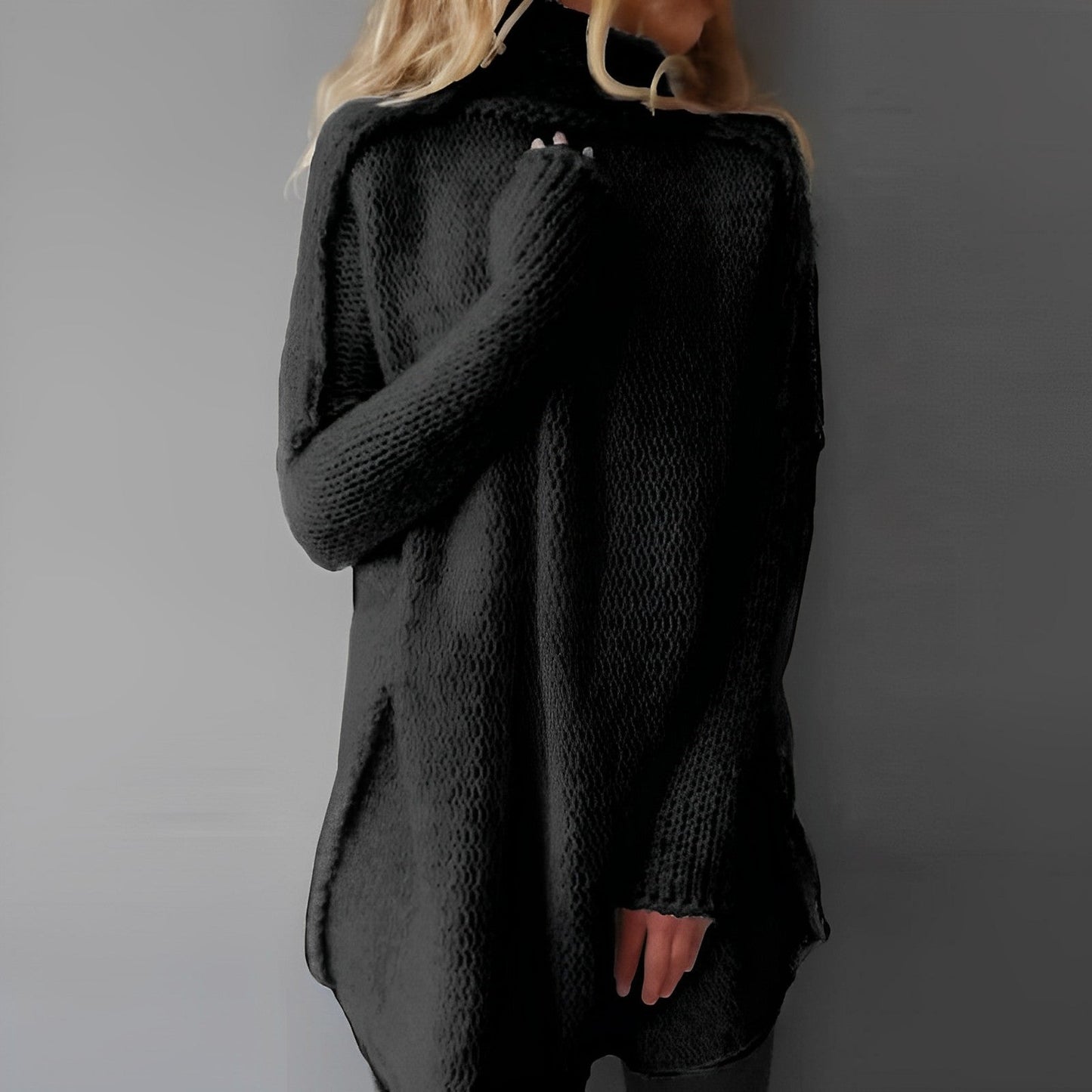 ModeGeist | Langer Strickpullover
