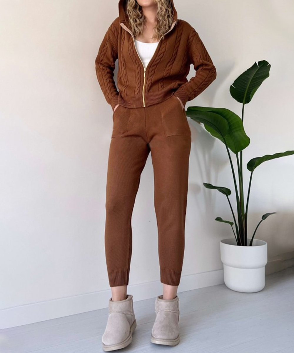 Luna Damen Kapuzenpullover-Set