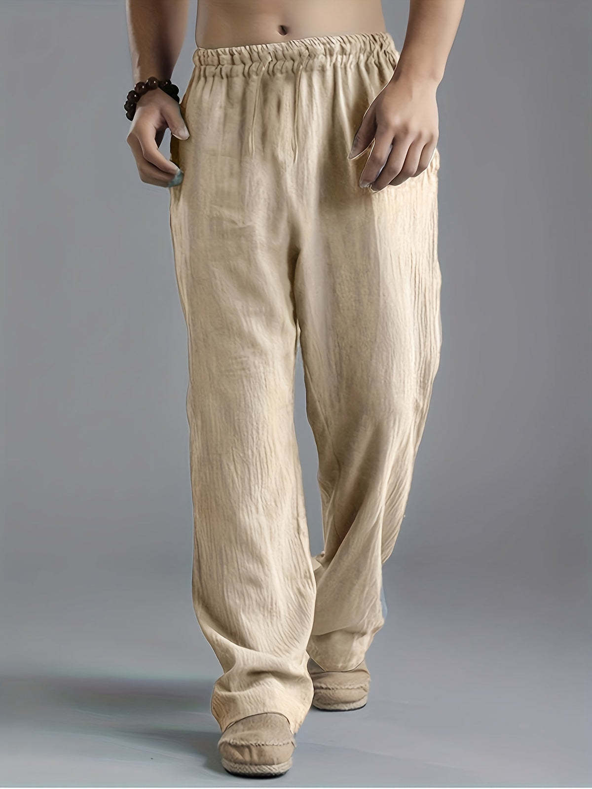 Herren-Leinenhose in Schwarz – Modell Jonas