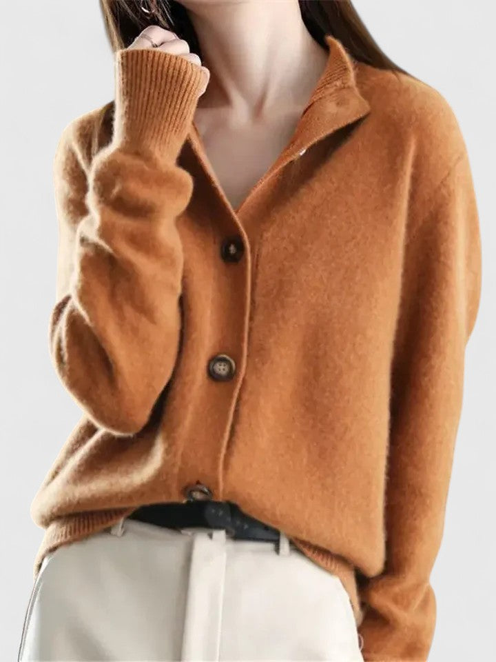 ModeGeist | Strickcardigan mit Knopfleiste