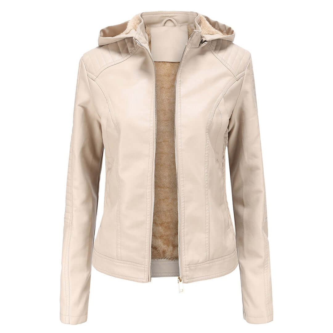 ModeGeist | Damen abnehmbare Kapuzenjacke