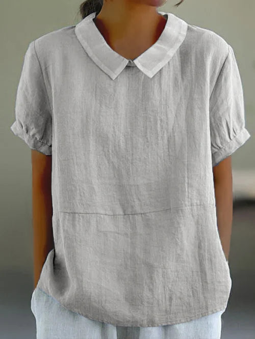 Leichte Leinenbluse Jasmina