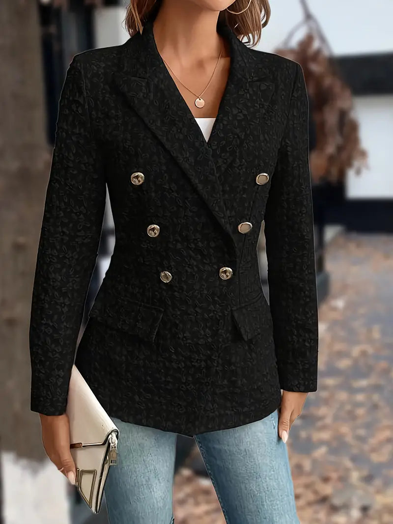 Avelena Damenblazer mit Taschen