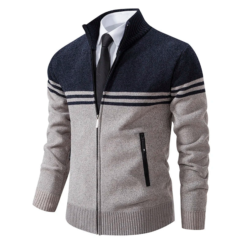 Hochwertige Strickjacke für Herren – Modell Leopold