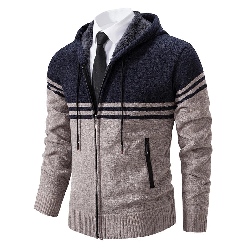 Hochwertige Strickjacke für Herren – Modell Leopold