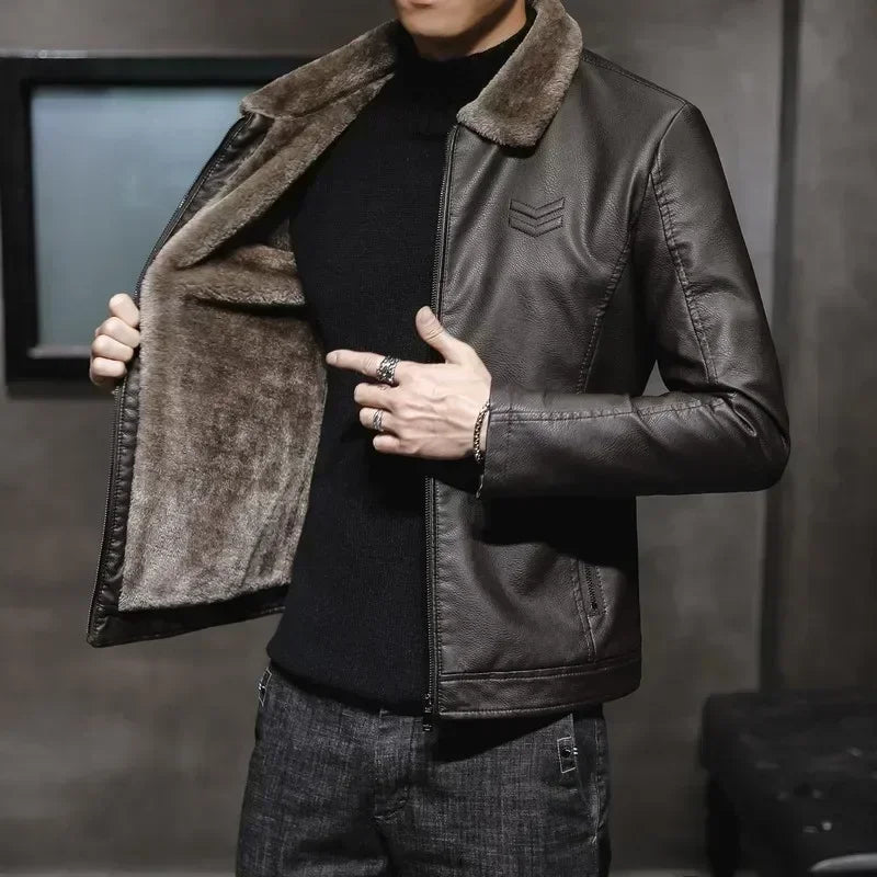 Edle Herren Lederjacke - Emmerich