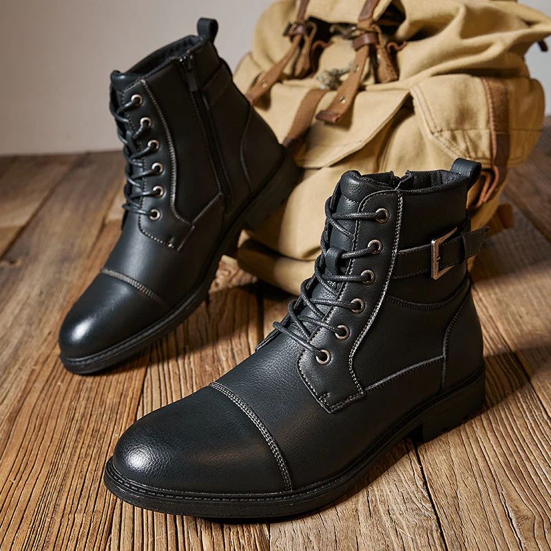 Herrenschuh Othmar: Elegante Lederstiefel