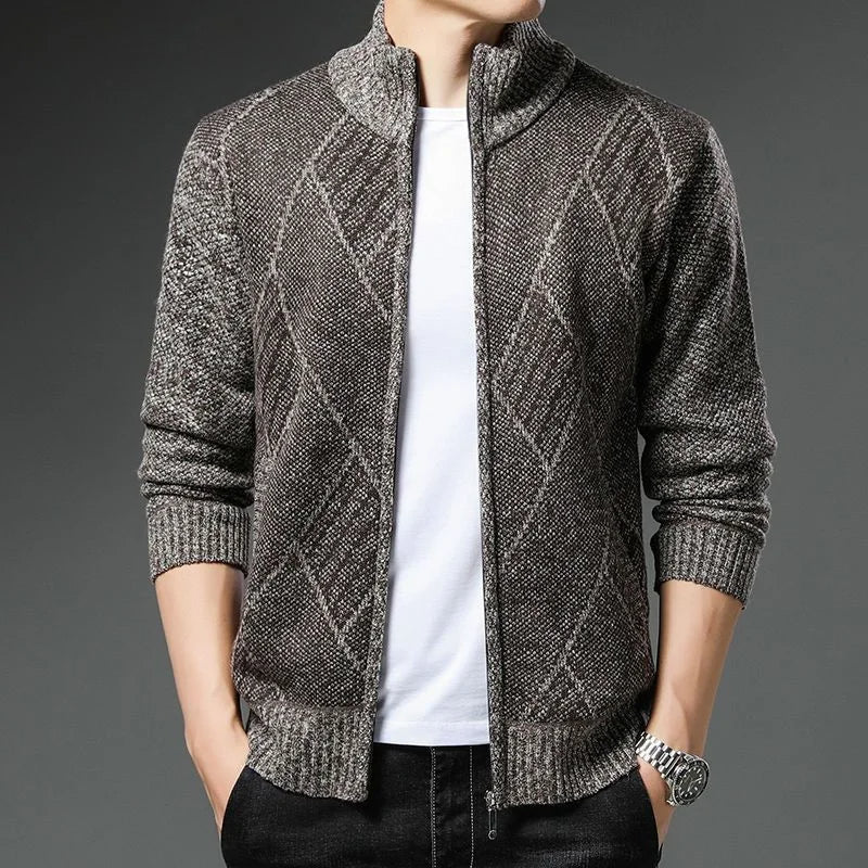 Schicke Herren-Slim-Fit-Jacke von Peter