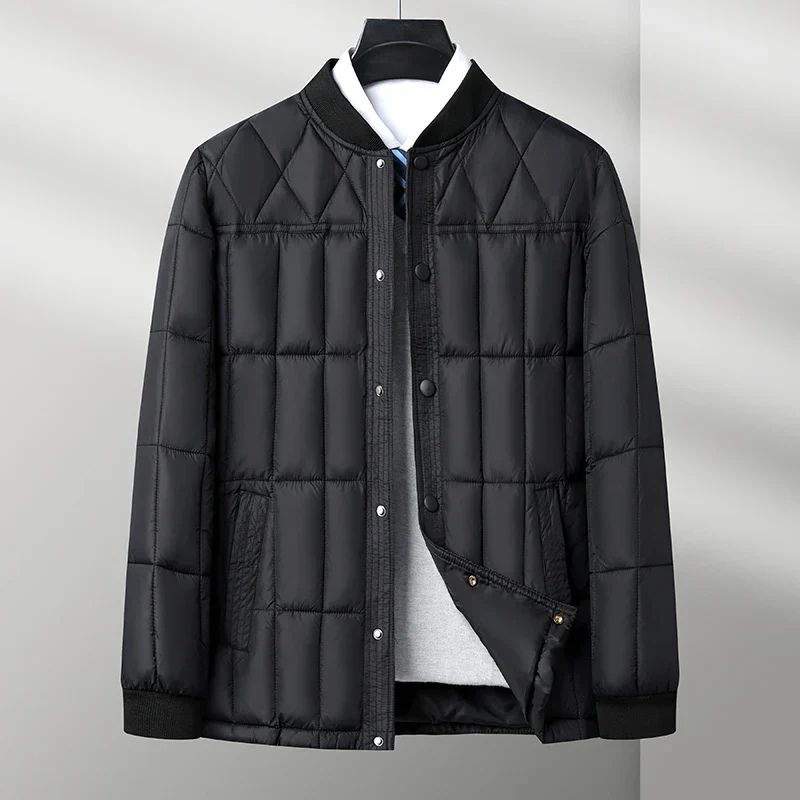 Herren Winter Daunenjacke aus Seide - Elegant von Josef