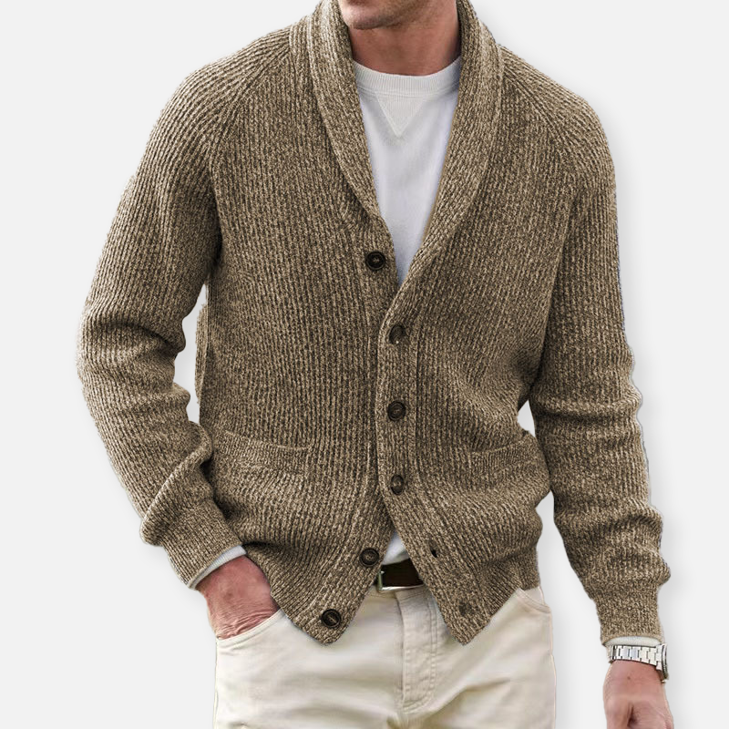 Männers Strickjacke Manfred - Elegant für den Winter