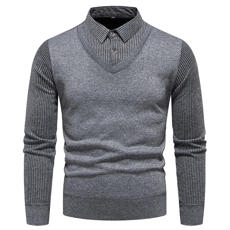 Edler Herren-Freizeitpullover - Rache