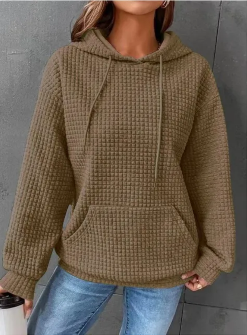 Schicker, entspannter Kapuzenpullover – Susanne