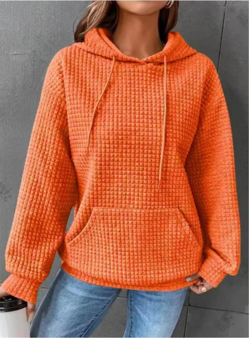 Schicker, entspannter Kapuzenpullover – Susanne